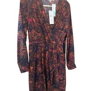Collective Concepts Vibrant Long Sleeve Dress